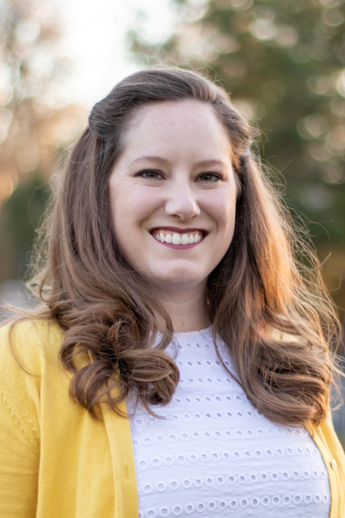 Headshot of Sarah Dauterive.